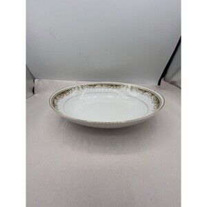 Signature Collection Queen Anne Oval Vegetable Serving Bowl 10 1/2" Excellent